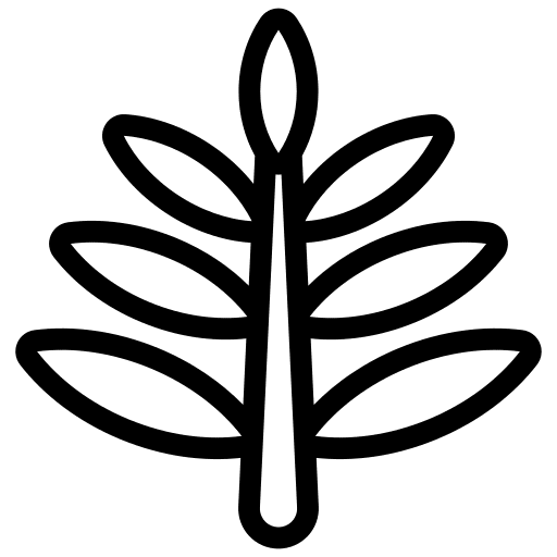 Eucalyptus nature plant eco icon
