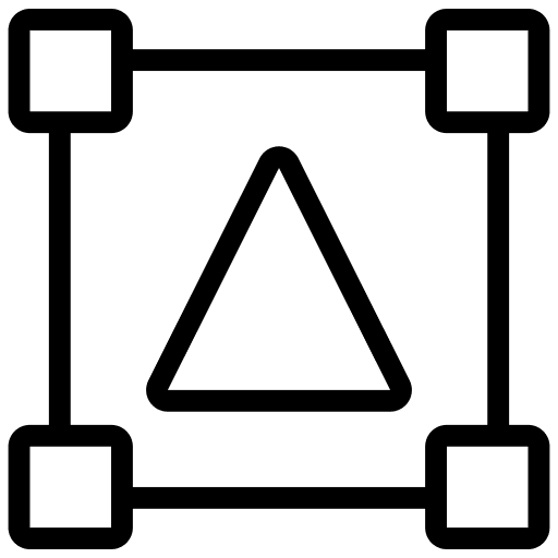 Shape interface shape point icon Shape interface shape point icon