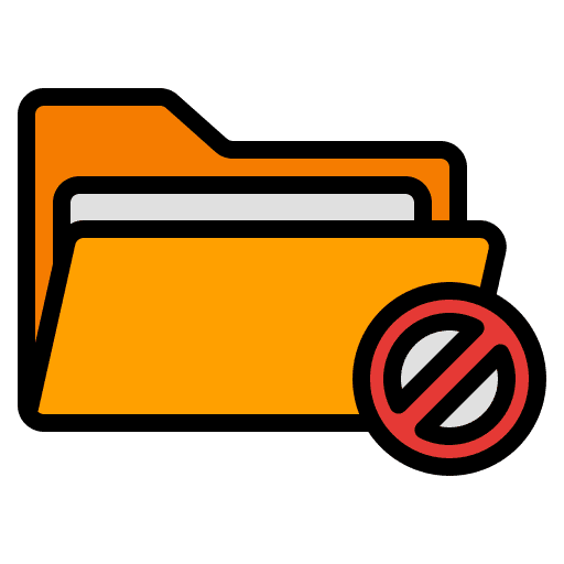 Folder empty file storage files and folders icon Folder empty file storage files and folders icon