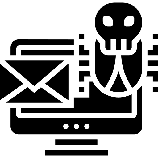 Spam security web browser seo and web icon
