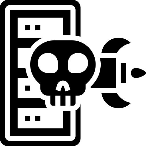 Attack attack virus bomb icon Attack attack virus bomb icon