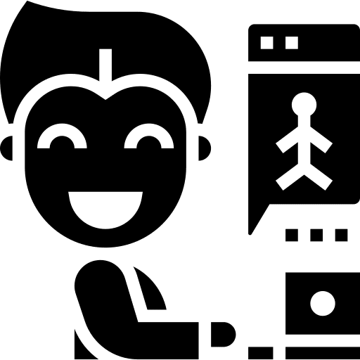 Creator professions and jobs creator editor icon