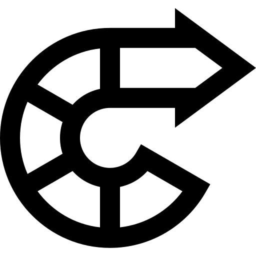 Steps infographic cycle process icon