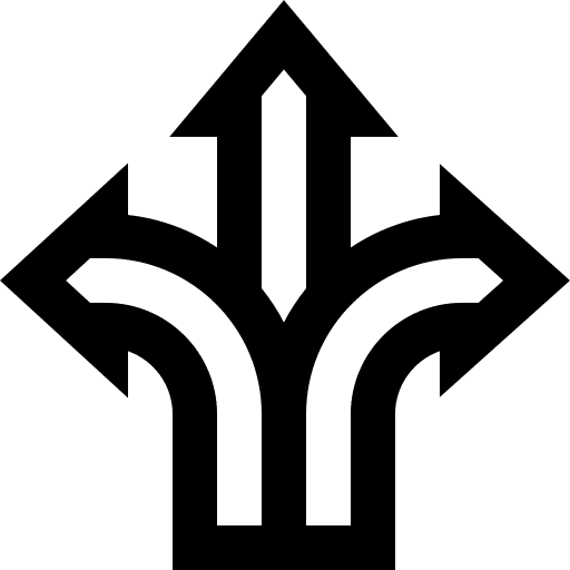 Arrows up directions right icon Arrows up directions right icon