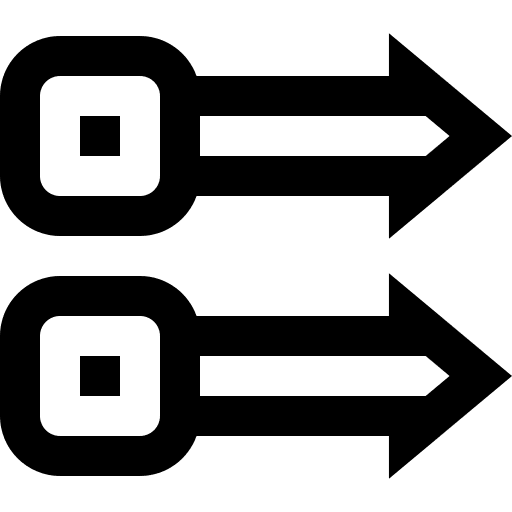 List diagram arrows element icon List diagram arrows element icon