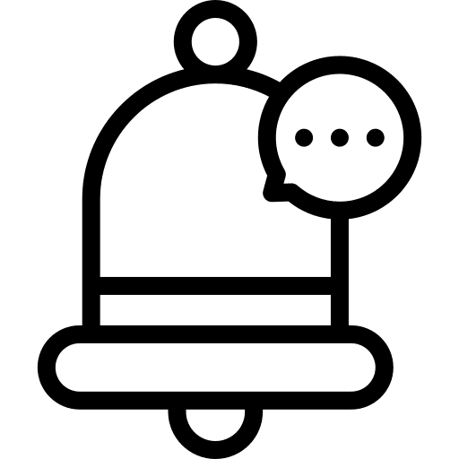 Notification bell notification bell ui message icon