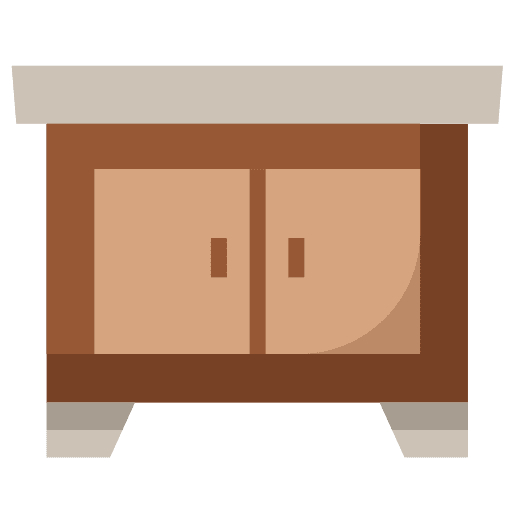 Wardrobe furniture and household closet wardrobe icon