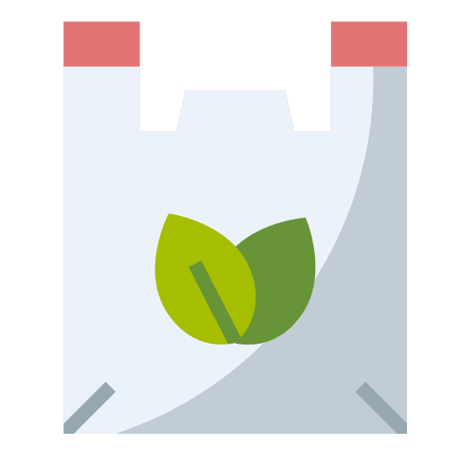 Eco bag ecology and environment eco bag plastic icon