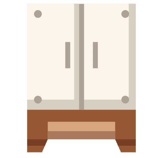 Wardrobe furniture and household furniture cabinet icon Wardrobe furniture and household furniture cabinet icon