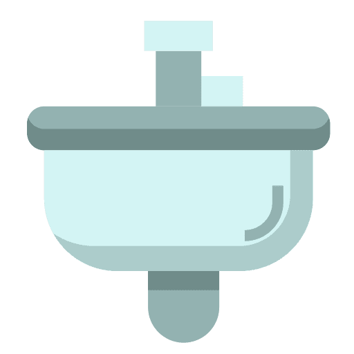Washbasin bathroom furniture furniture and household icon Washbasin bathroom furniture furniture and household icon