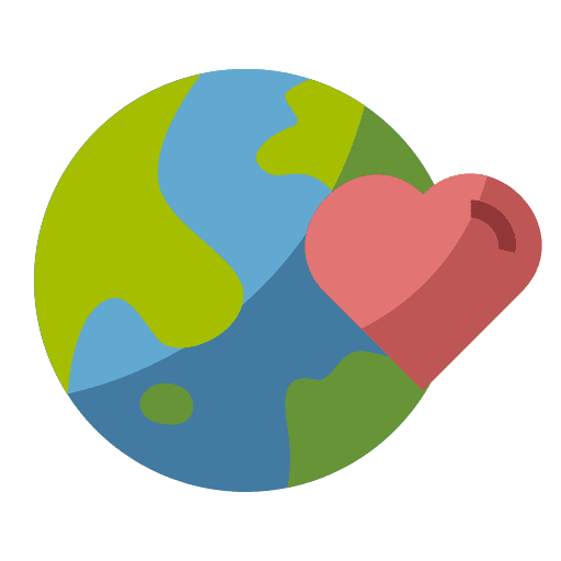 Earth save ecology and environment globe icon Earth save ecology and environment globe icon