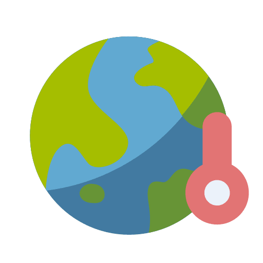Global warming eco earth ecology and environment icon