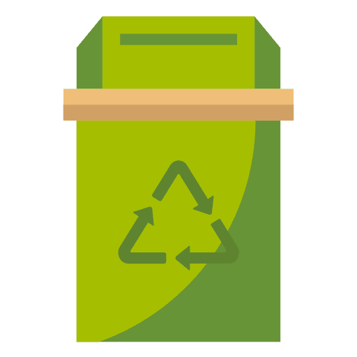 Trash can garbage recycle bin ecology and environment icon Trash can garbage recycle bin ecology and environment icon