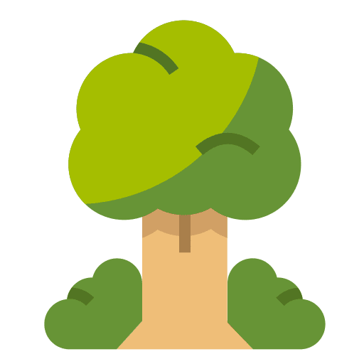 Tree ecology and environment forest nature icon Tree ecology and environment forest nature icon