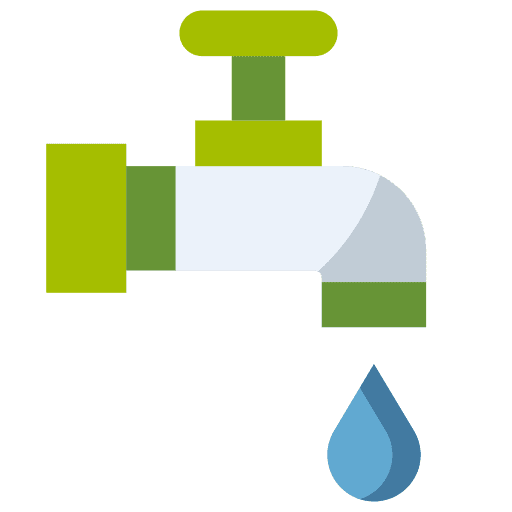 Water ecology and environment clean faucet icon Water ecology and environment clean faucet icon