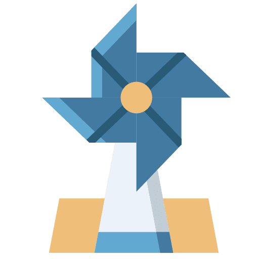 Windmill power renewable energy ecology and environment icon Windmill power renewable energy ecology and environment icon