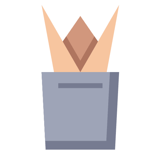 Plant pot decorative ornament element icon