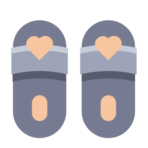 Slipper home slipper foot icon Slipper home slipper foot icon
