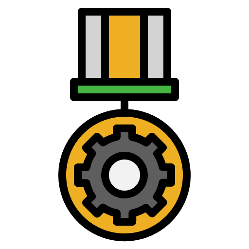 Medal of honor construction and tools badge medal icon Medal of honor construction and tools badge medal icon