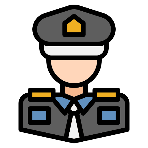 Policeman occupation person security guard icon Policeman occupation person security guard icon