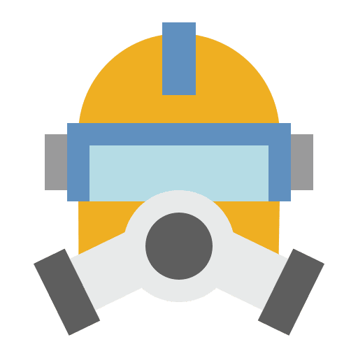 Gas mask protective protection mask icon Gas mask protective protection mask icon