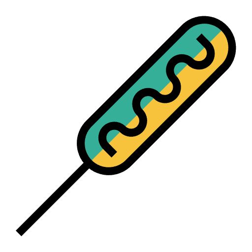Hotdog mustard food and restaurant fried icon Hotdog mustard food and restaurant fried icon