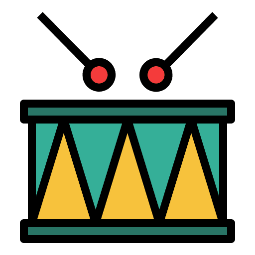 Drum cultures percussion percussion instrument icon Drum cultures percussion percussion instrument icon