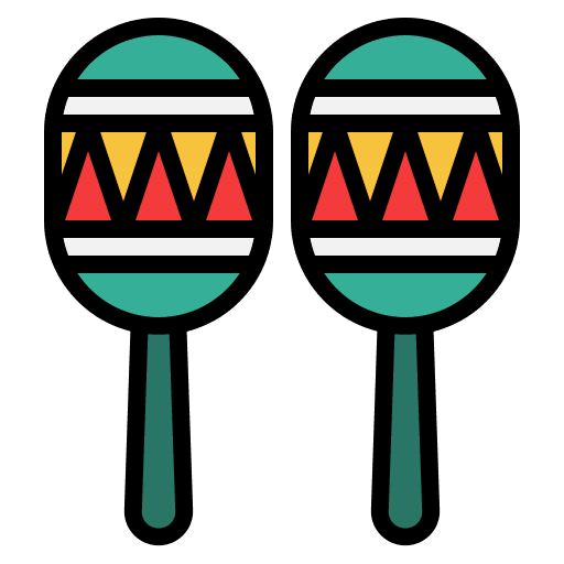 Maracas orchestra music instrument maracas icon Maracas orchestra music instrument maracas icon