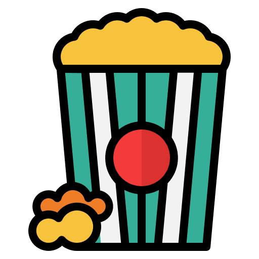 Popcorn movies google play movie food icon Popcorn movies google play movie food icon
