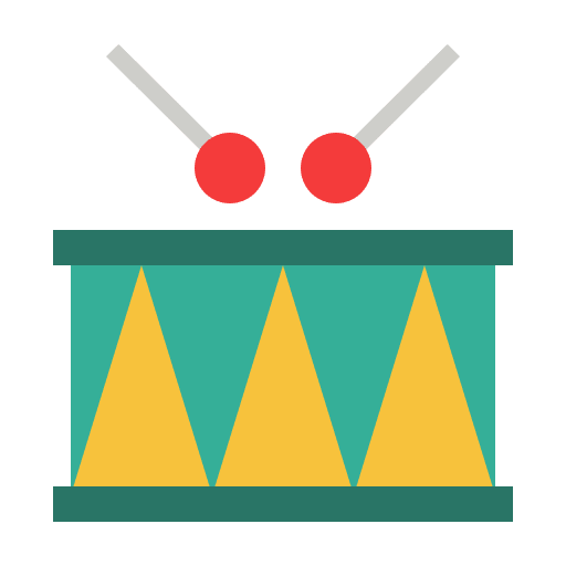 Drum drum cultures drumstick icon