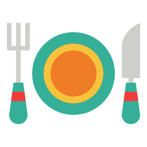 Meal restaurant knife dish icon Meal restaurant knife dish icon