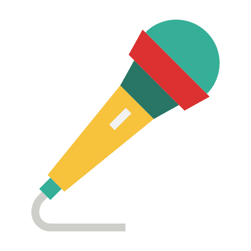 Microphone music and multimedia sound audio icon Microphone music and multimedia sound audio icon