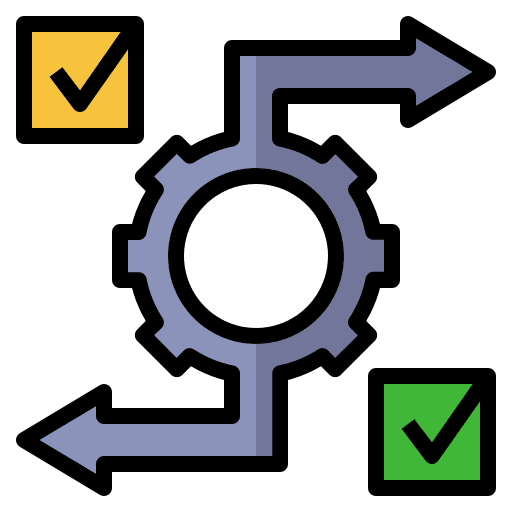 Evaluation check list evaluate operation icon Evaluation check list evaluate operation icon