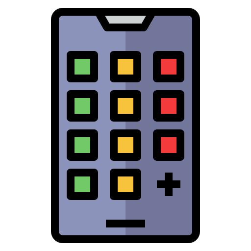 Mobile application crm marketing cellular phone icon Mobile application crm marketing cellular phone icon