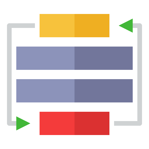 Action plan workflow step strategic plan icon