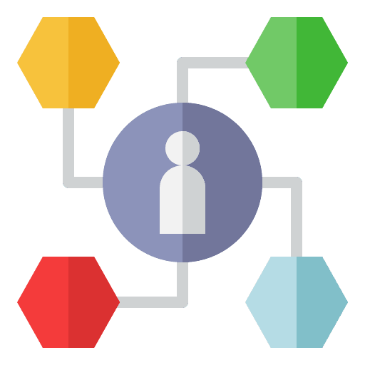 Customer royalty loyalty targeting market icon