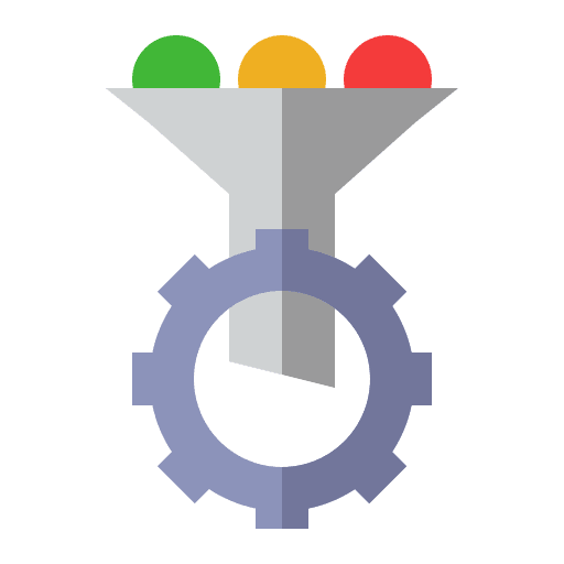 Filter business and finance configuration filter icon