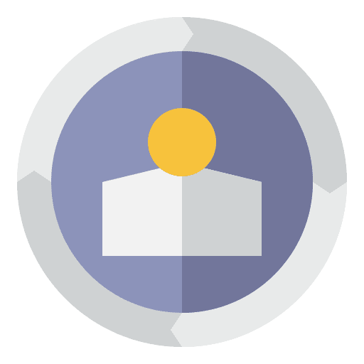 Customer base member marketing customer support icon Customer base member marketing customer support icon