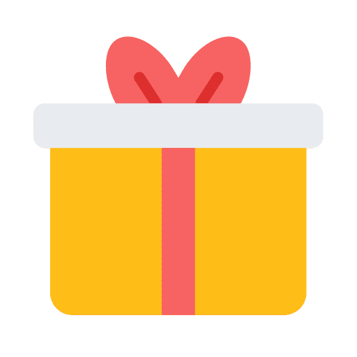 Gift donate gift birthday and party icon