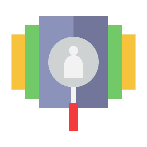 Profile portfolio applicant marketing icon Profile portfolio applicant marketing icon