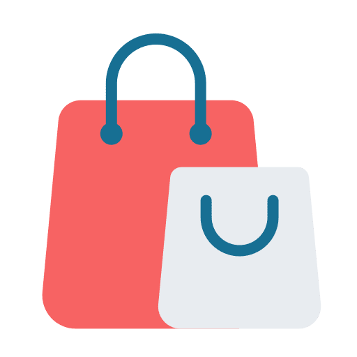 Bag handbag shop bag commerce and shopping icon