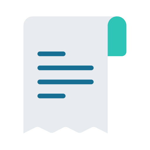 Billing payment bill commerce and shopping icon Billing payment bill commerce and shopping icon