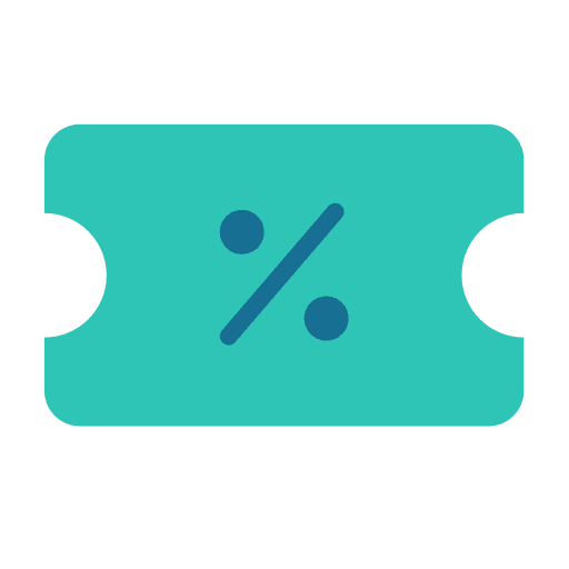 Coupon tag voucher discount icon Coupon tag voucher discount icon