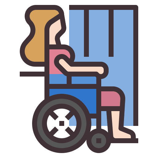 Disable invalid people woman icon Disable invalid people woman icon