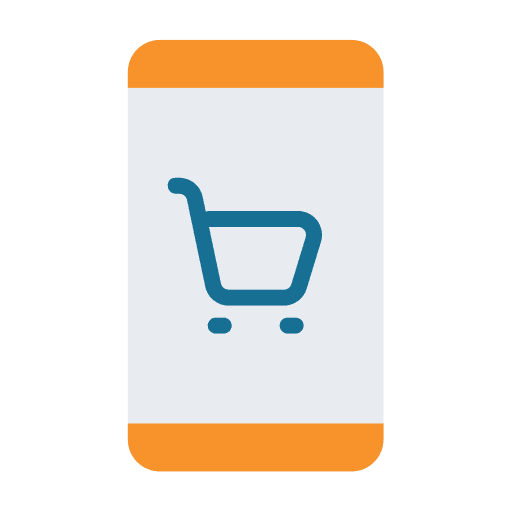 Mobile shopping phone app mobile shopping icon Mobile shopping phone app mobile shopping icon