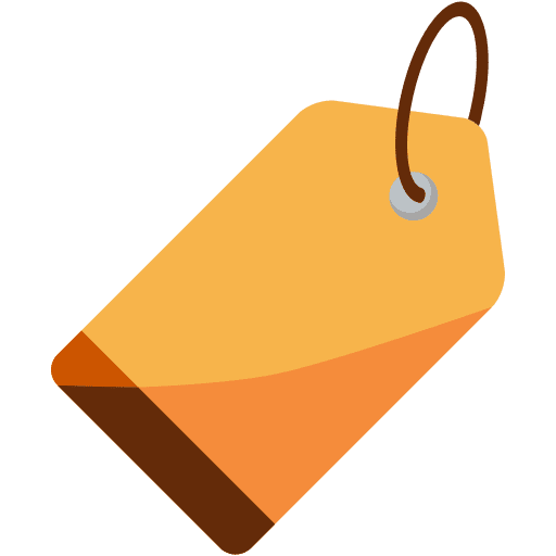 Price tag price label commerce and shopping shop icon