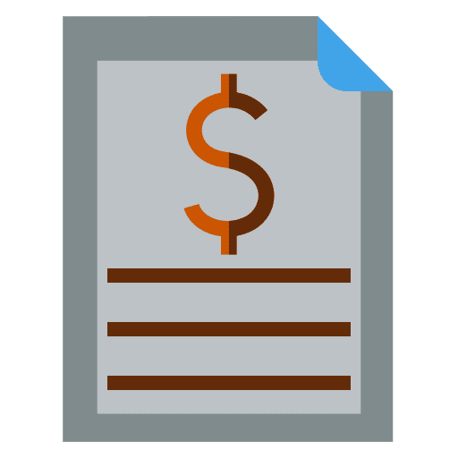Order report document business and finance icon Order report document business and finance icon