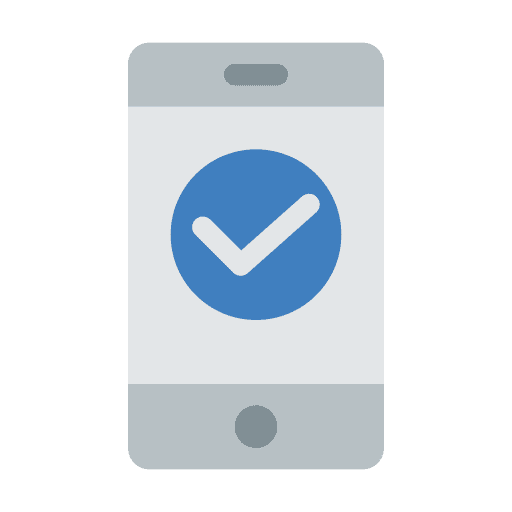Smartphone done mobile phone electronics icon