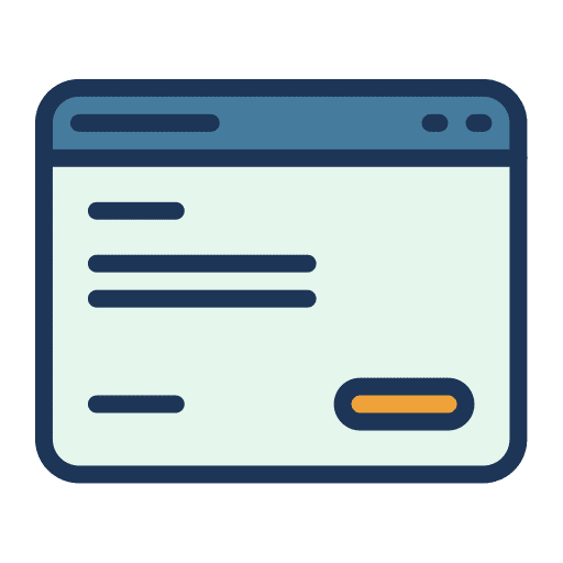 Landing page landing page website web icon