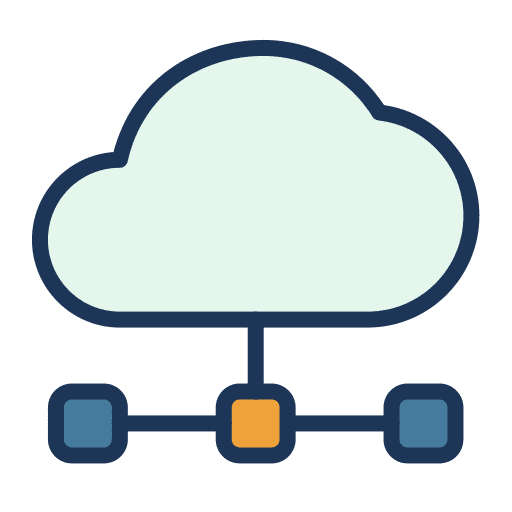 Network network connection network networking icon